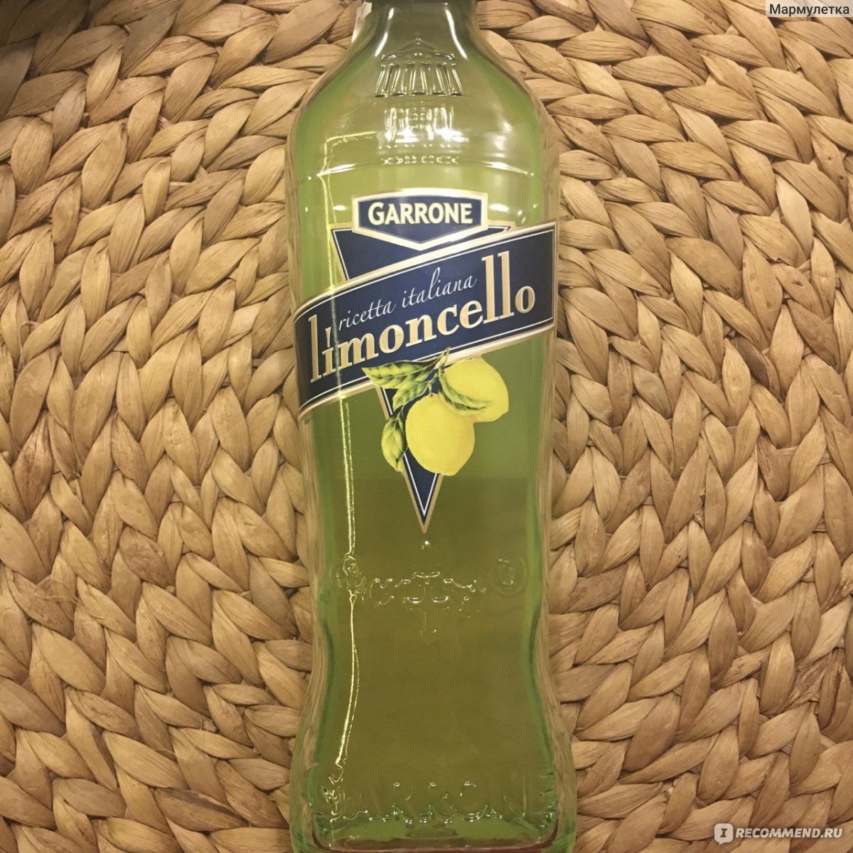 Ликер Garrone Лимончелло - «Limoncello от Garrone - далек от истинного  Лимончелло, но как ликер пить можно» | отзывы