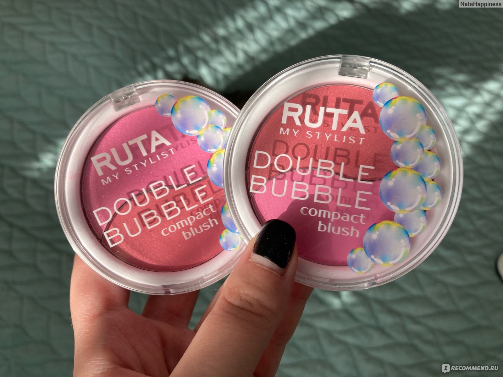   RUTA DOUBLE BUBBLE compact blush -           -   Ruta Double  Bubble 101   