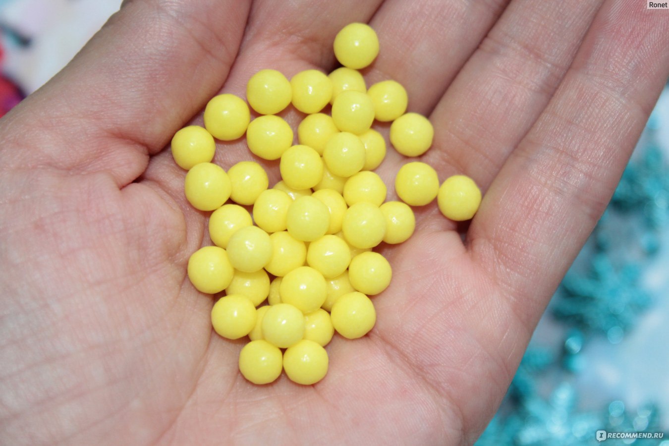 Витамины жёлтые шарики