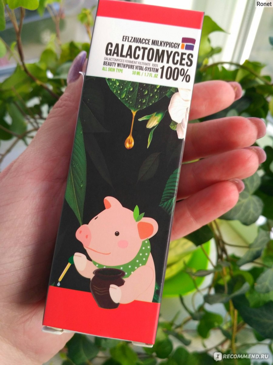 Сыворотка для лица Eflzavacce Milky Piggy Galactomyces Ferment Filtrate 100% фото