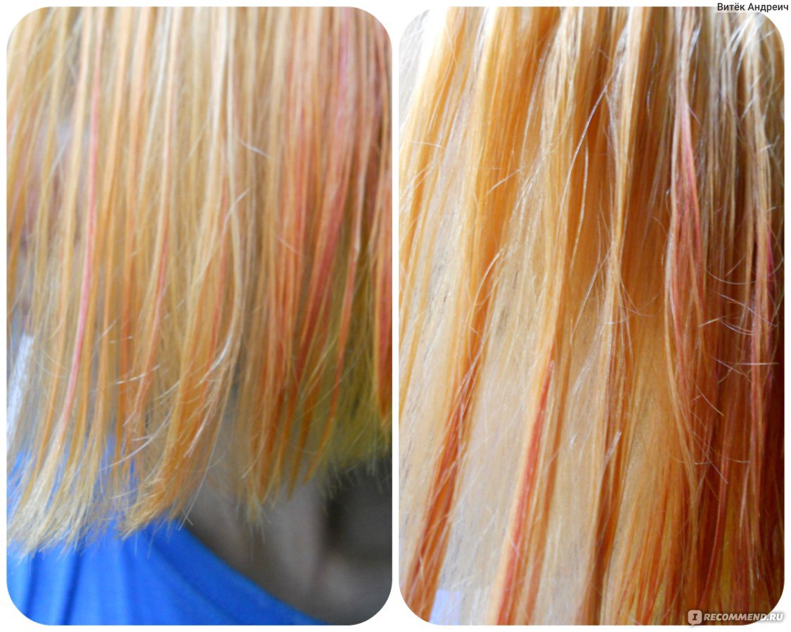 Как осветлить волосы краской kapous 1000