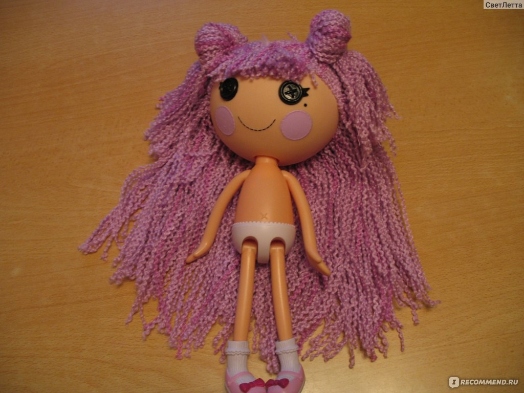 Кукла Лалалупси (Lalaloopsy) с волосами из теста