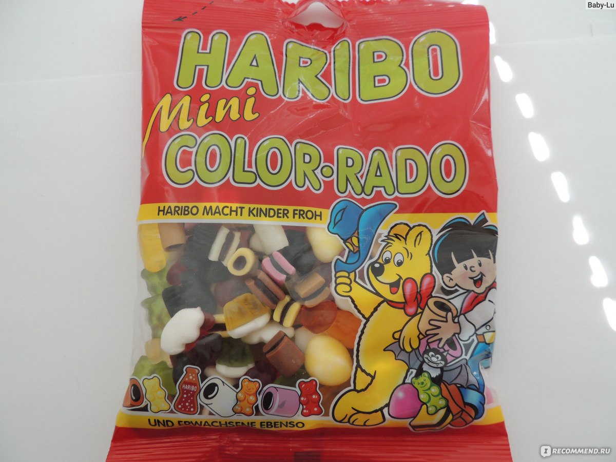 Коробка мармелада Haribo