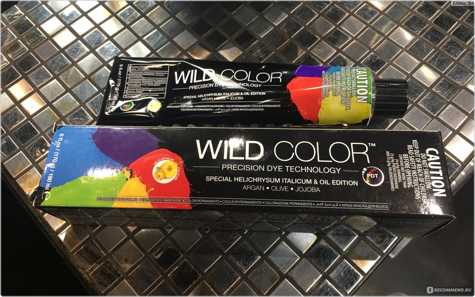 Краски для волос wild fruits
