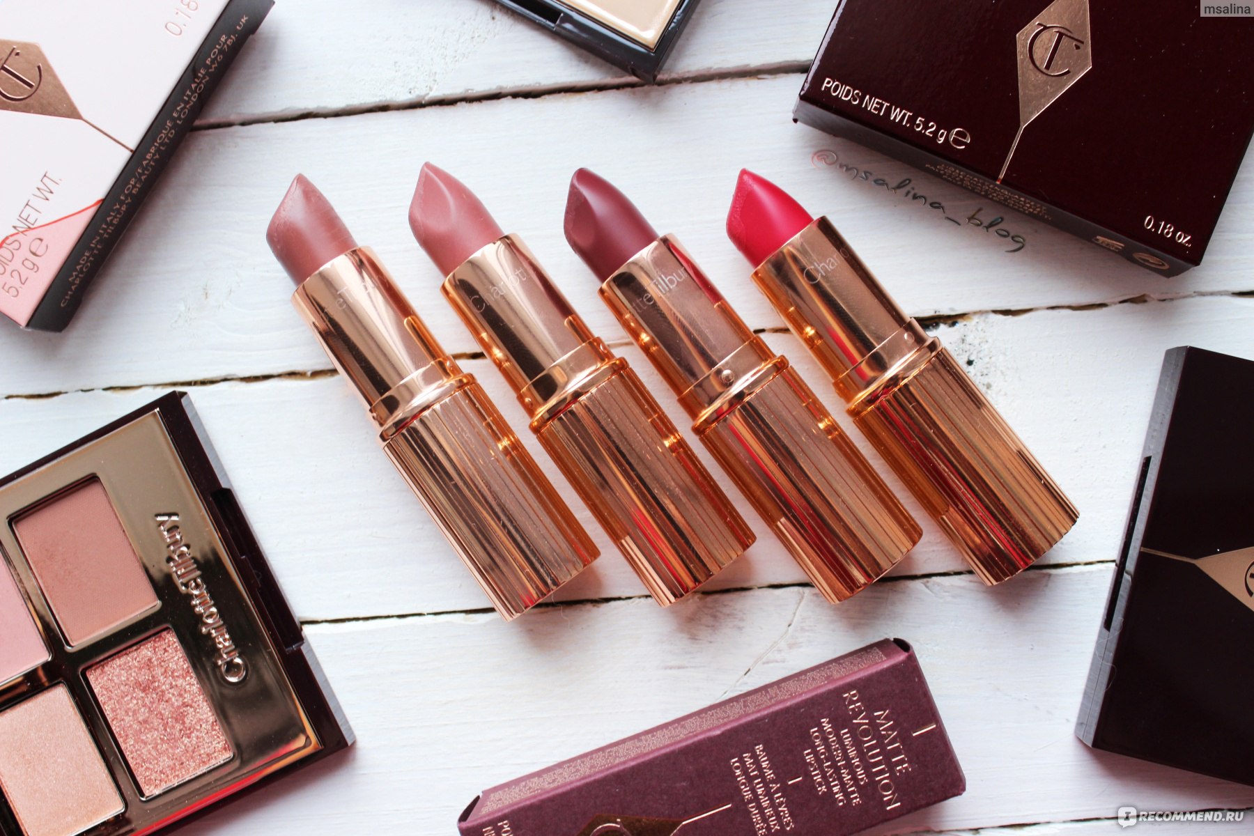 Charlotte tilbury pillow talk помада фото