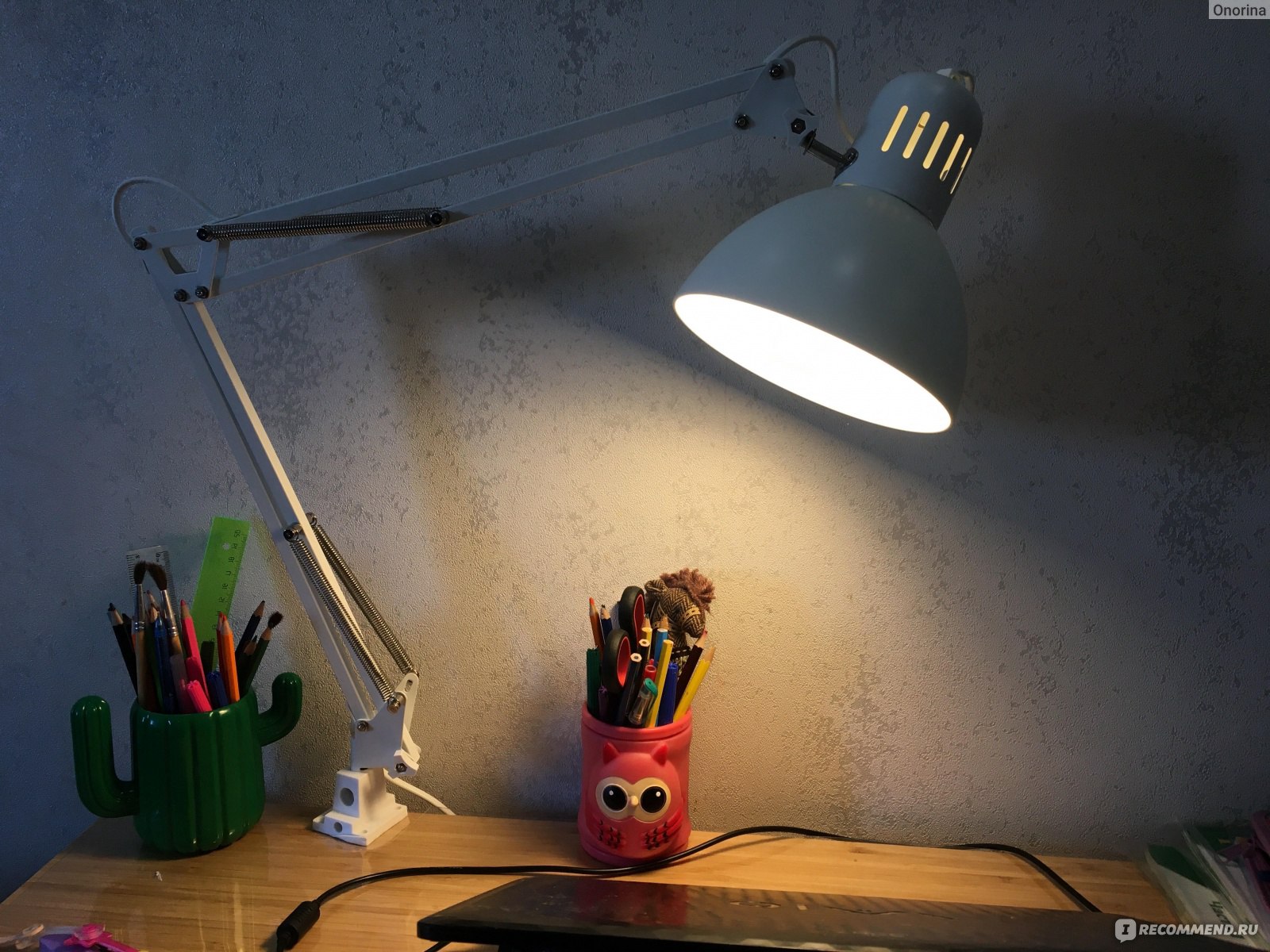 Ikea manljus настольная лампа