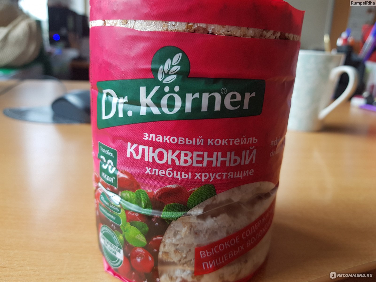 Десерты из хлебцев dr korner