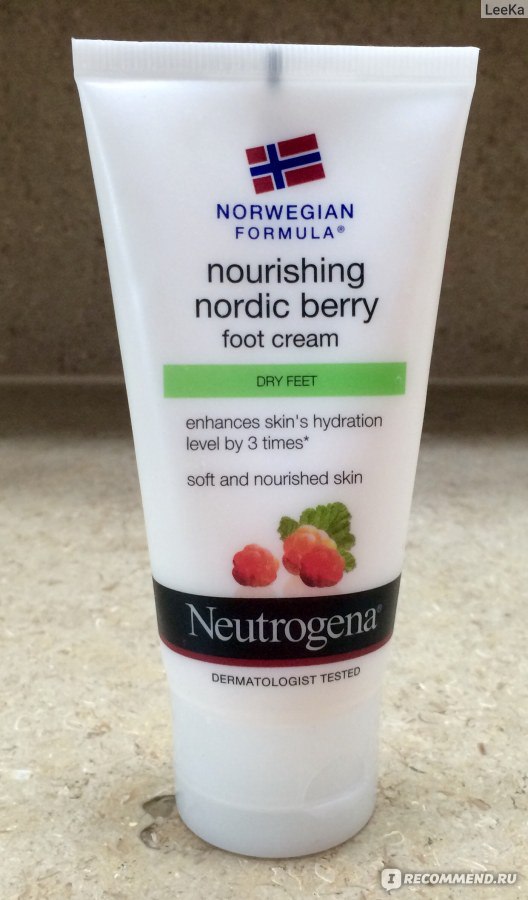 Крем для ног Neutrogena® mit Nordic Berry (с морошкой) - «Изумительный ...