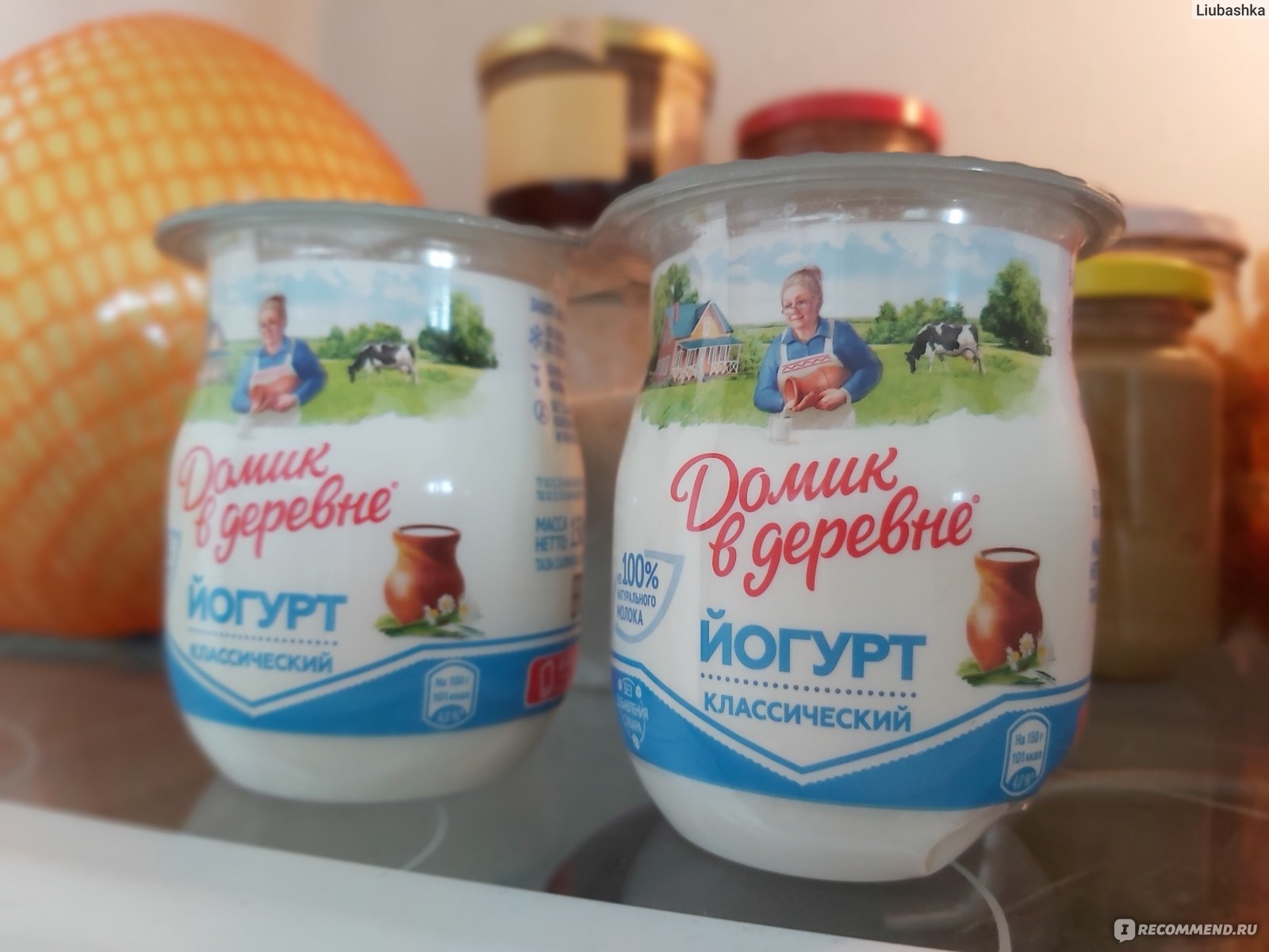 Термостатный йогурт Домик в деревне Классический фото