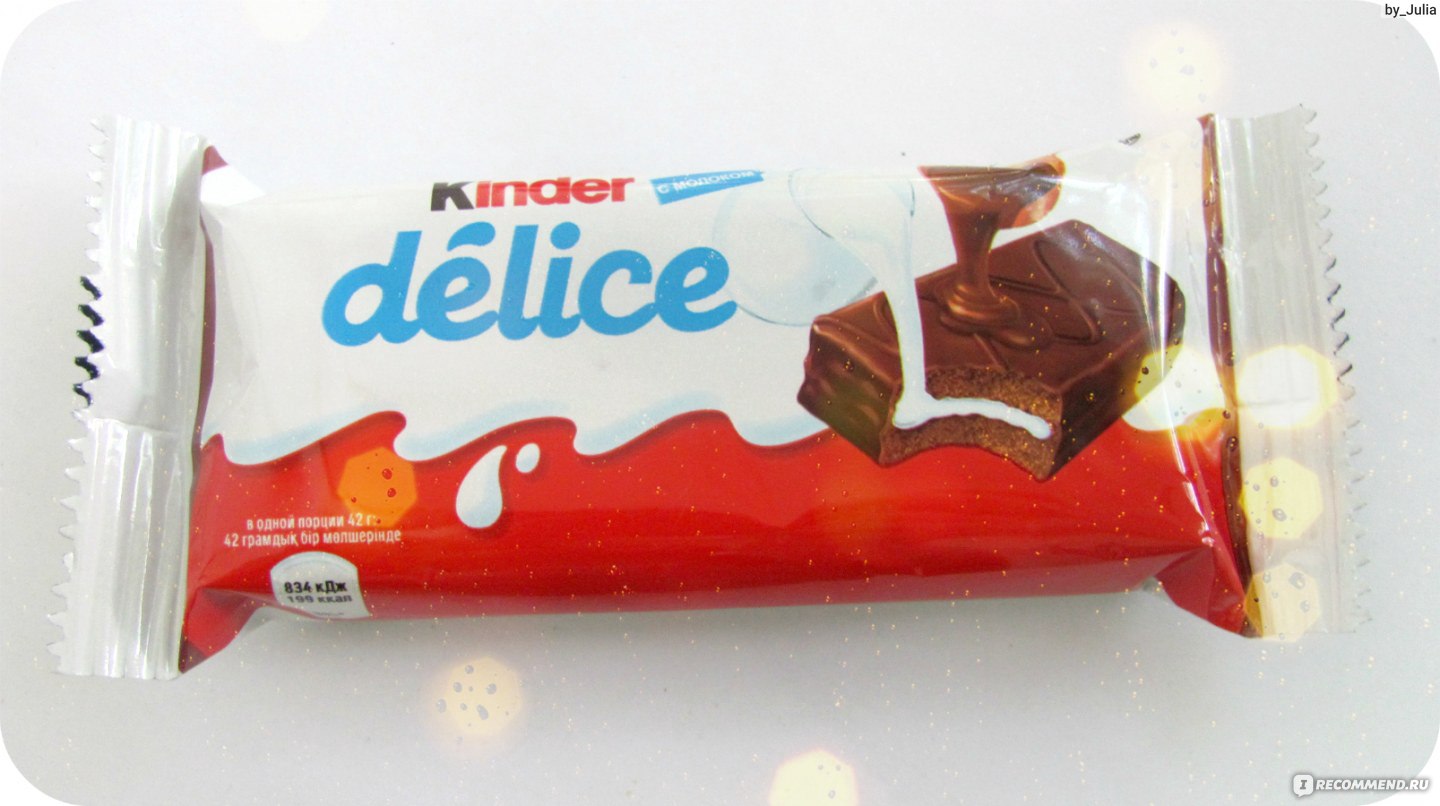 Kinder Delice пирожное бисквитное 39г