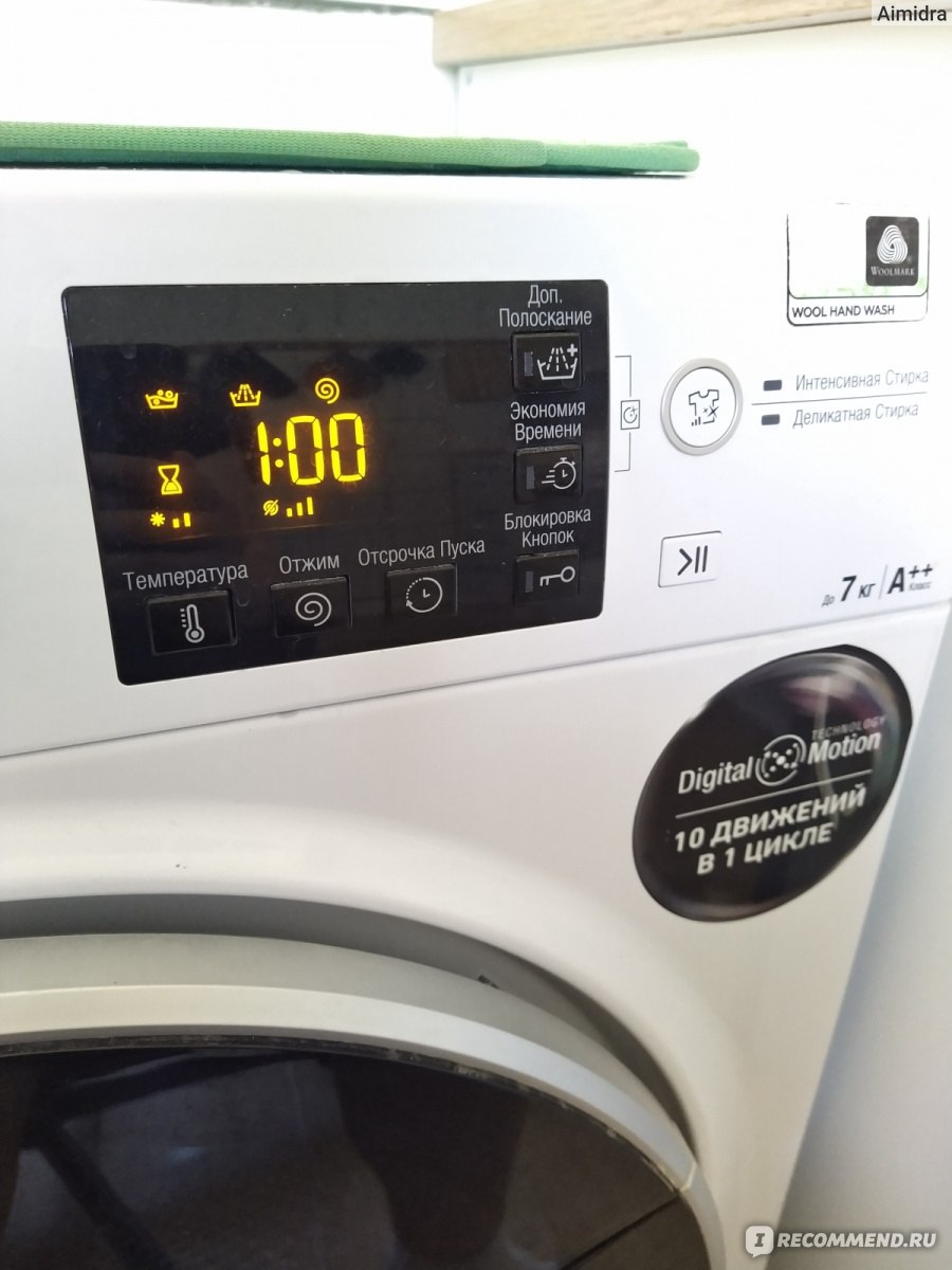 Стиральная машина Hotpoint-Ariston RST 7229 K - «Удобное управление» |  отзывы