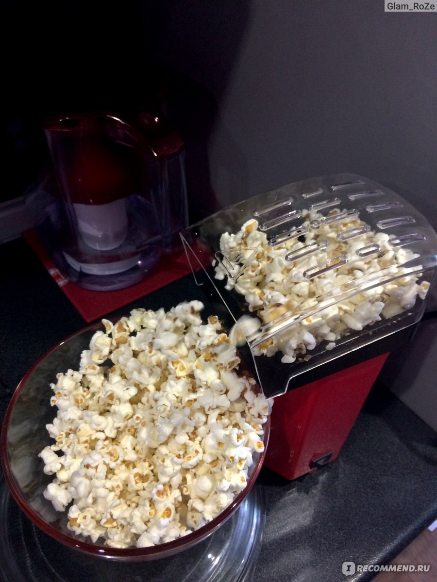 Попкорница GFGril GFD-01 PopCorn - «ТЕПЕРЬ ВКУСНЫЙ И СВЕЖИЙ ПОПКОРН У МЕНЯ  ДОМА!» | отзывы