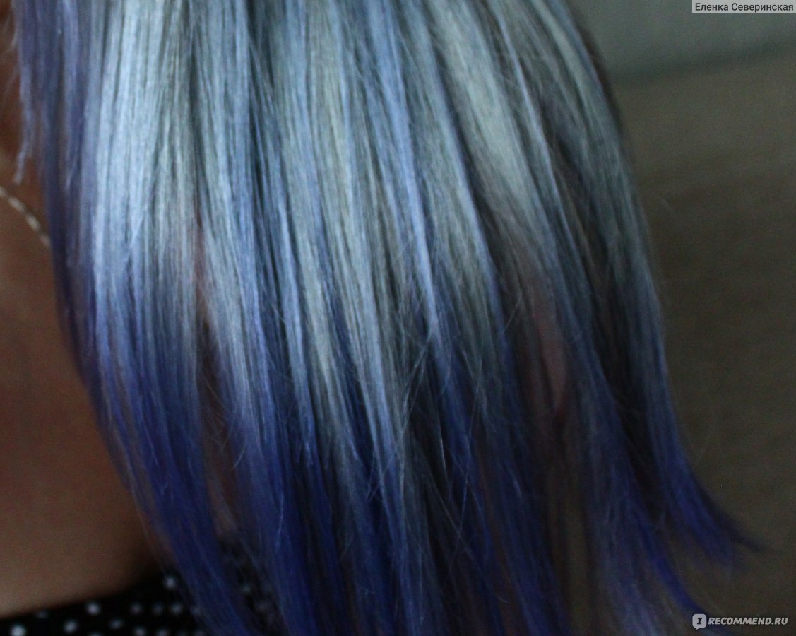Светло Голубые Волосы Фото