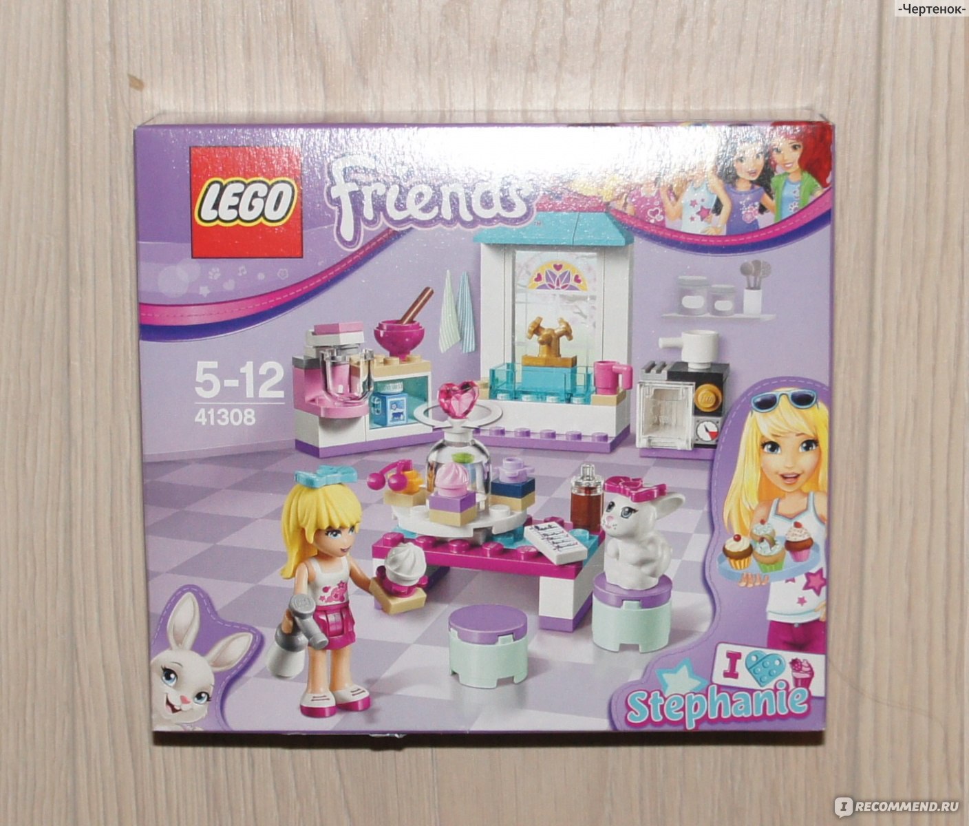 Lego Friends Кондитерская Стефани 41308 - «Шикарная кондитерская, море  фантазий для игры и творчества.» | отзывы