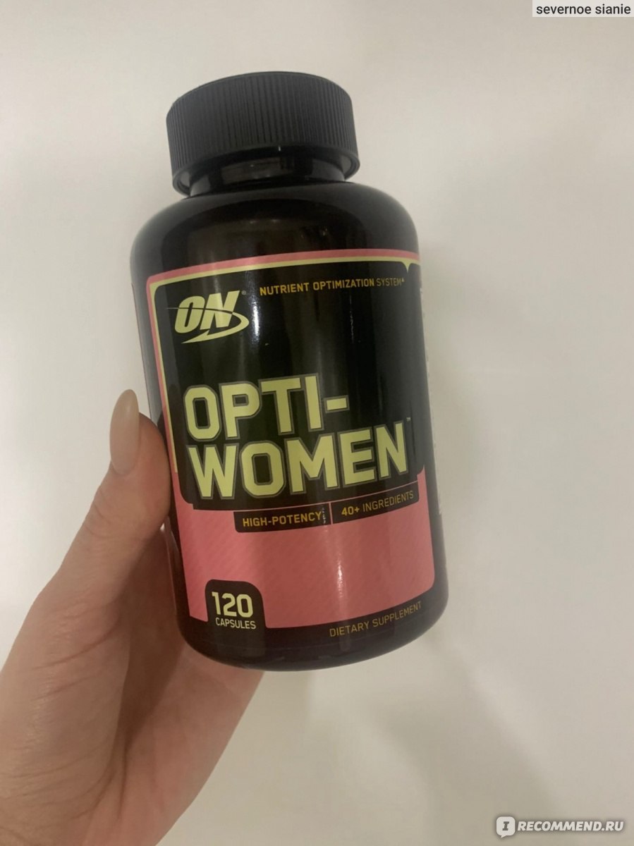 Optimum Nutrition Opti women 120