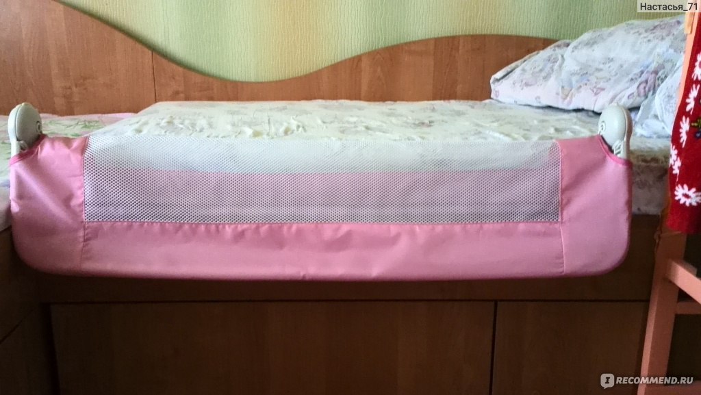 Защитные бортики для детской кровати: купить или сделать своими руками
