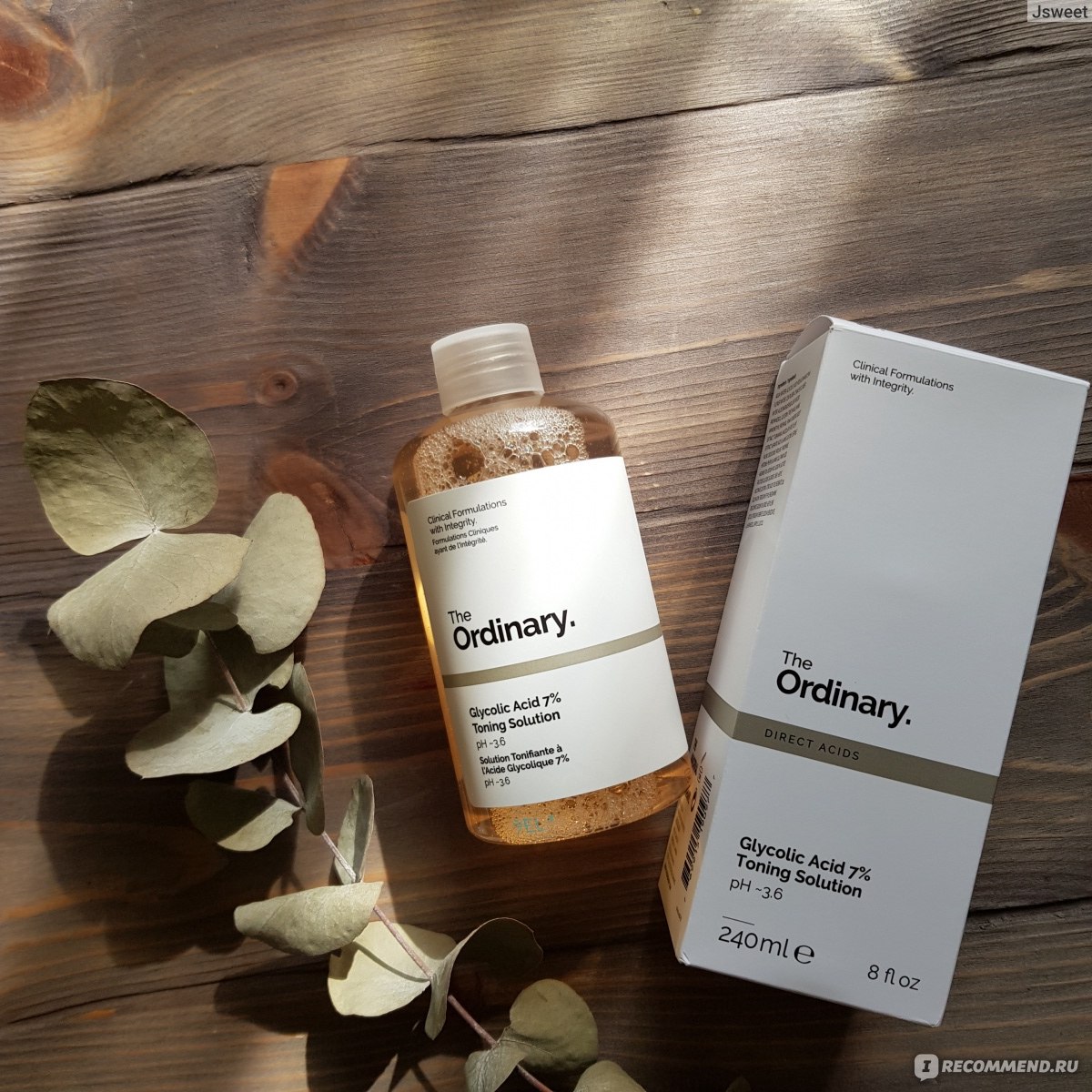 Тоник для лица The Ordinary Glycolic Acid 7% Toning Solution - «Ну так  себе. На моей жирной и пористой коже не сработал. Уже второй продукт The  Ordinary отправляется в команду аутсайдеров» | отзывы