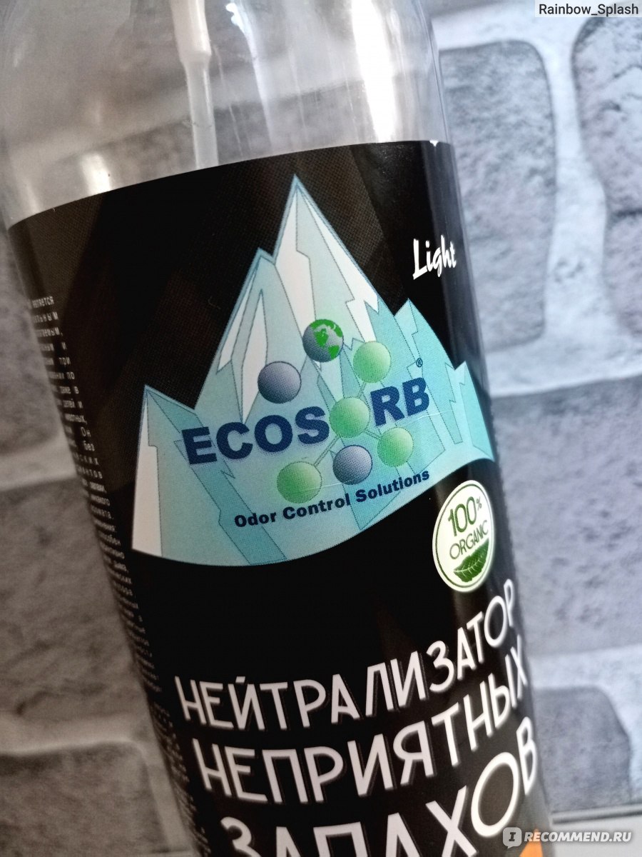 Нейтрализатор запахов Ecosorb Light - «Как устранить запах сырости или  канализации. Работает со всеми поверхностями и не вредит им. » | отзывы