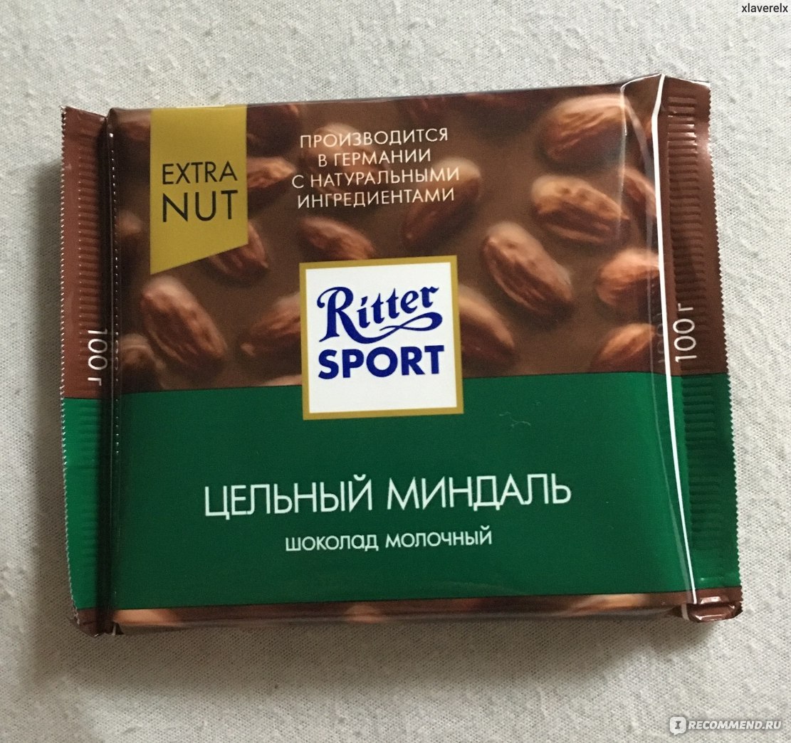 Все вкусы риттер спорт список с картинками на русском