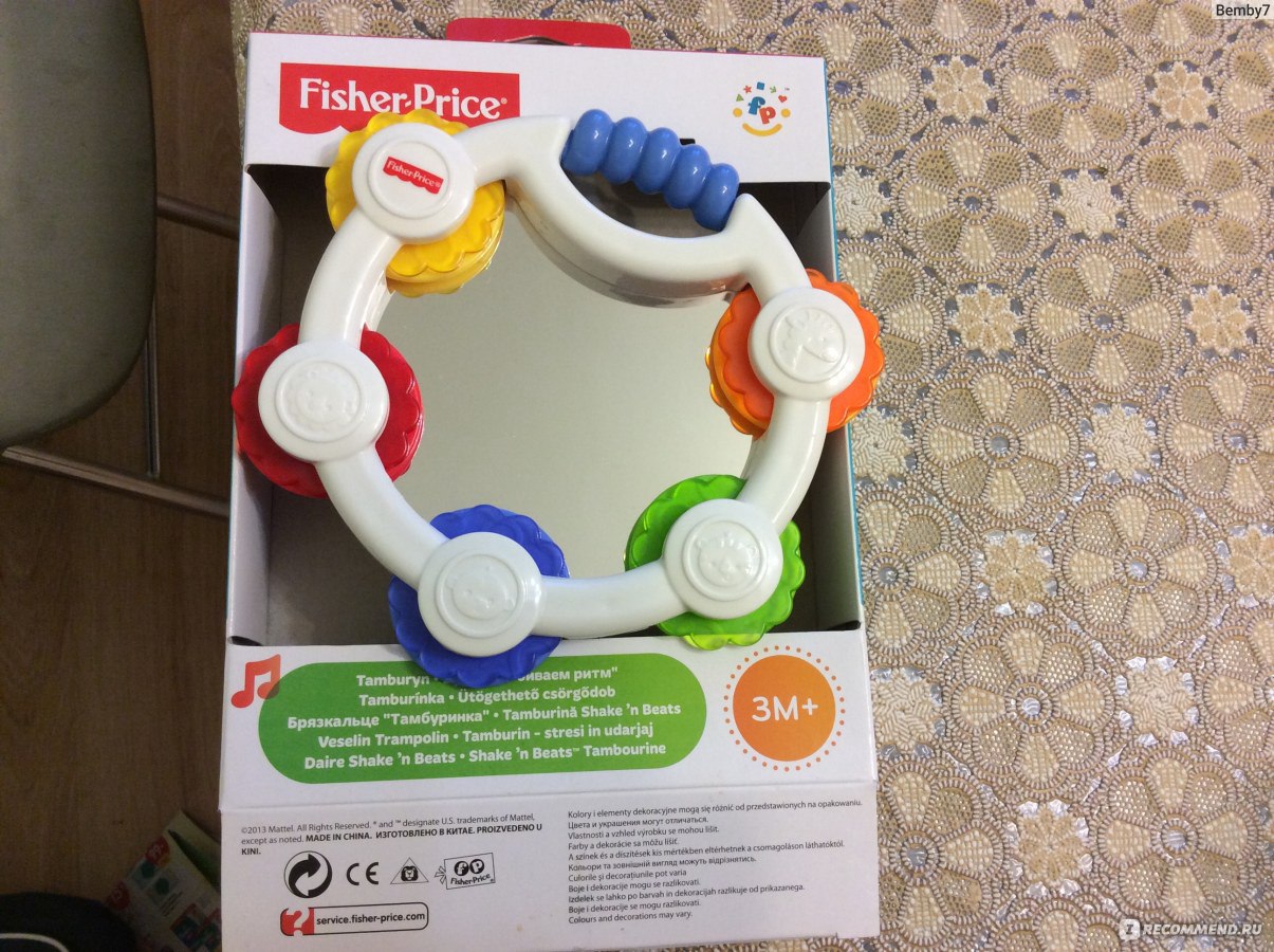 Игрушки Fisher-Price Бубен 