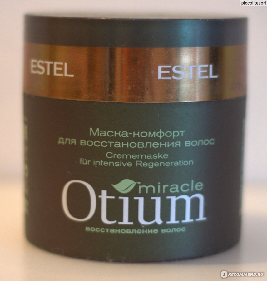 Как пользоваться маской для волос estel miracle otium