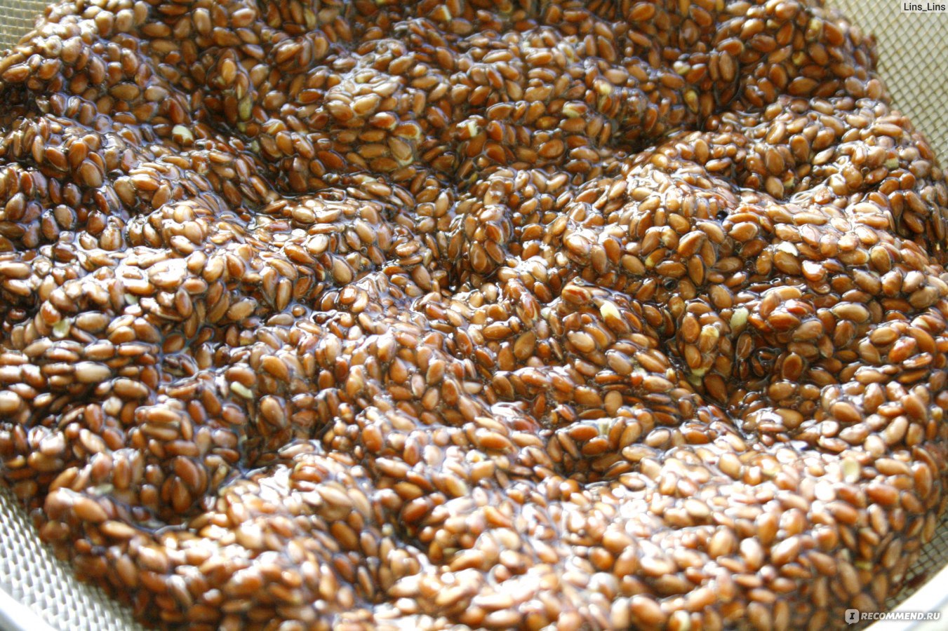 Семена льна коричневого фото