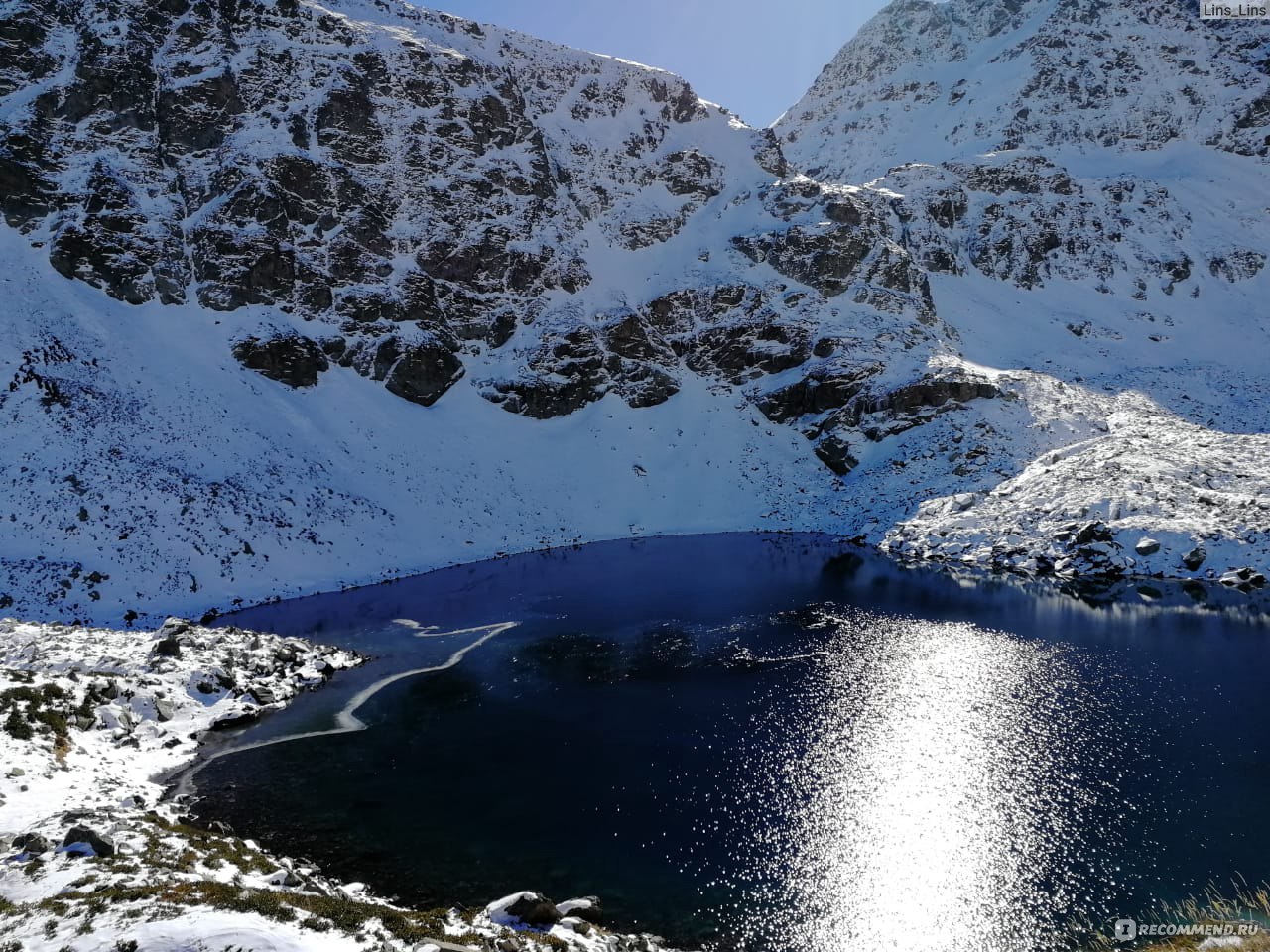 Озеро любви Архыз зимой