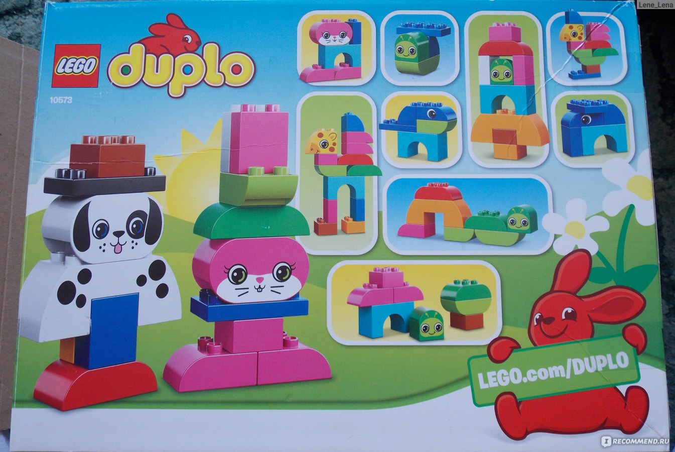 Lego Duplo Животные 10573 (от 1,5 до 5 лет) - «конструктор,который будет  понятен и симпатичен даже самым маленьким» | отзывы