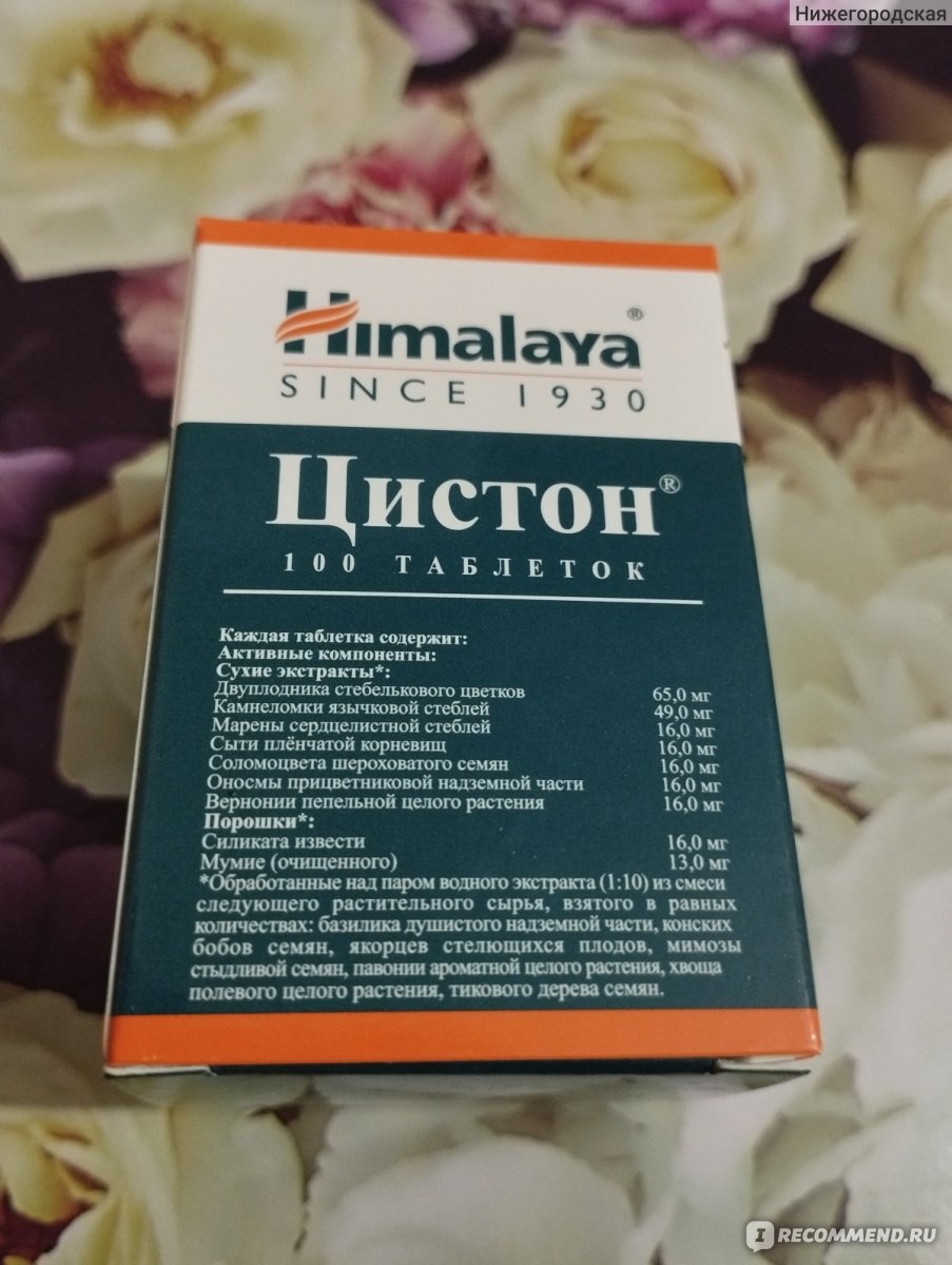 Средство от мочекаменной болезни и инфекций HIMALAYA Цистон - «Цистон при  частом мочеиспускании и другой неприятной проблеме: подробные впечатления,  нюансы и длительность приема, цена» | отзывы