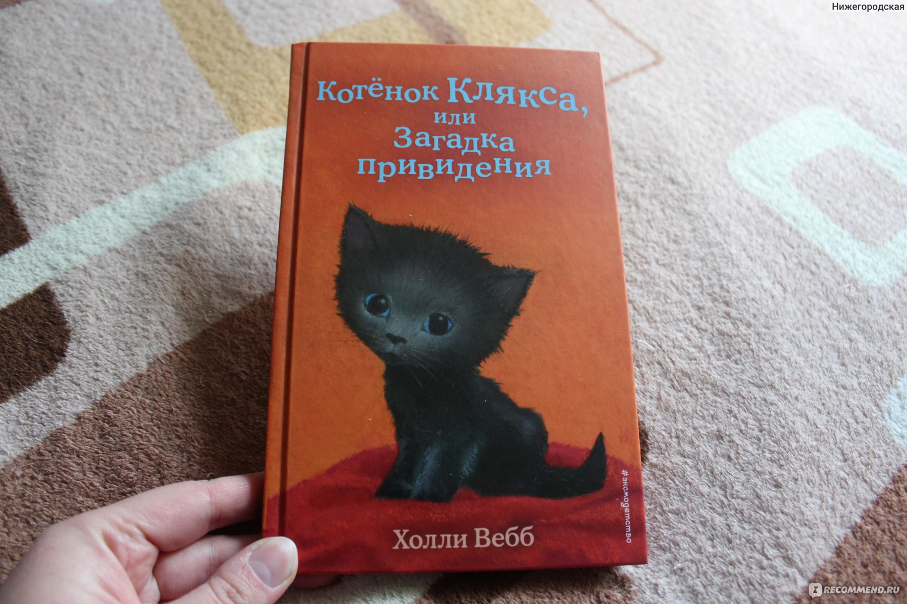 Котёнок Клякса или загадка привидения. Вебб Холли - «Добрый рассказ для для  деток дошкольного и младшего школьного возрастов» | отзывы