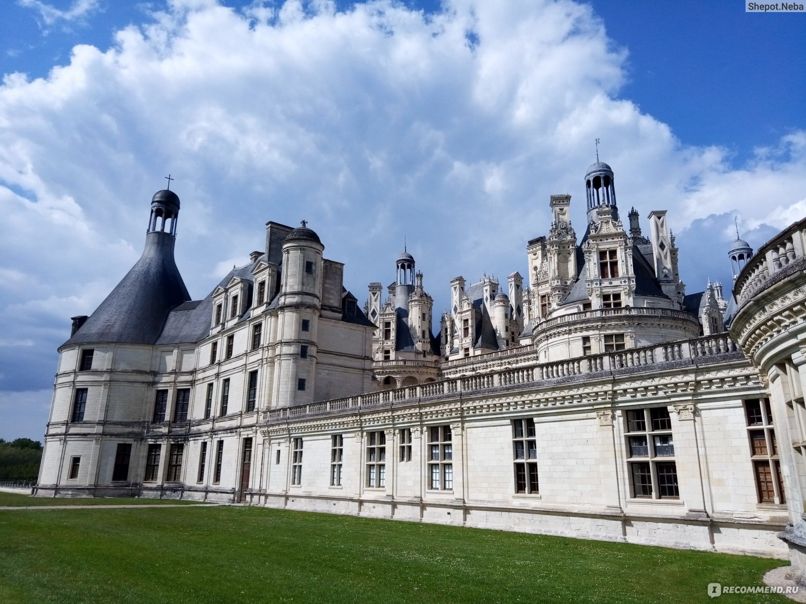 Замок Шамбор Франция Эстетика