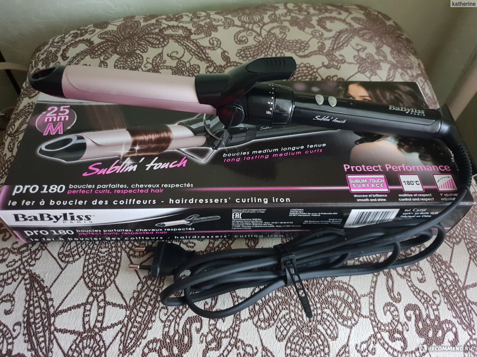 выпрямитель волос babyliss steam pure st495e black отзывы фото 74