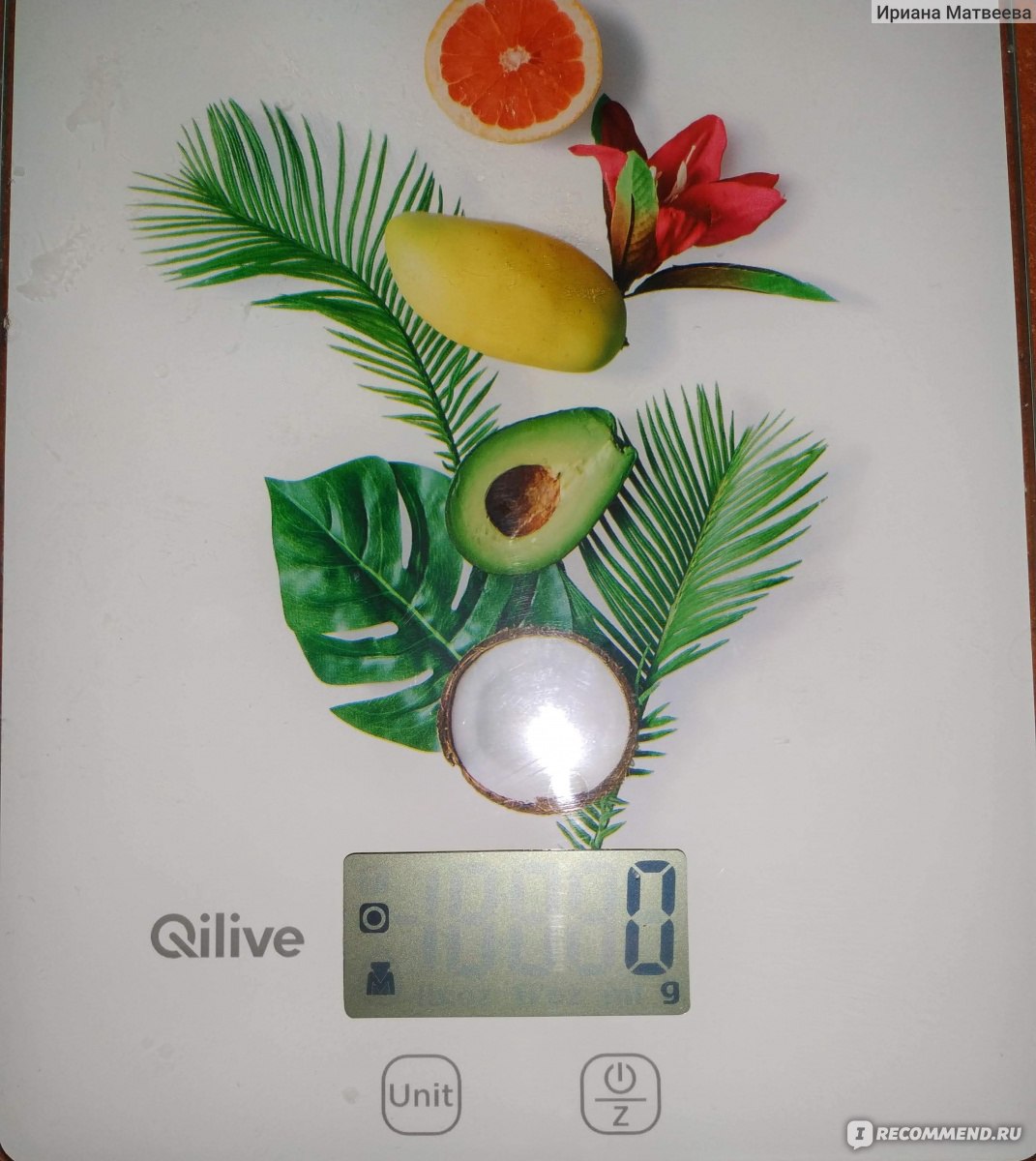 Весы кухонные электронные Qilive Electronic kitchen scale Q 5343 фото