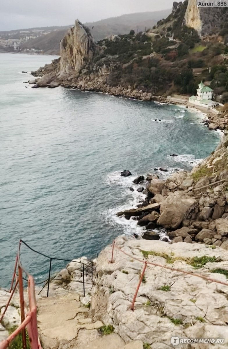 Скала Дива - высота скалы Дива в Симеизе в Крыму, фото