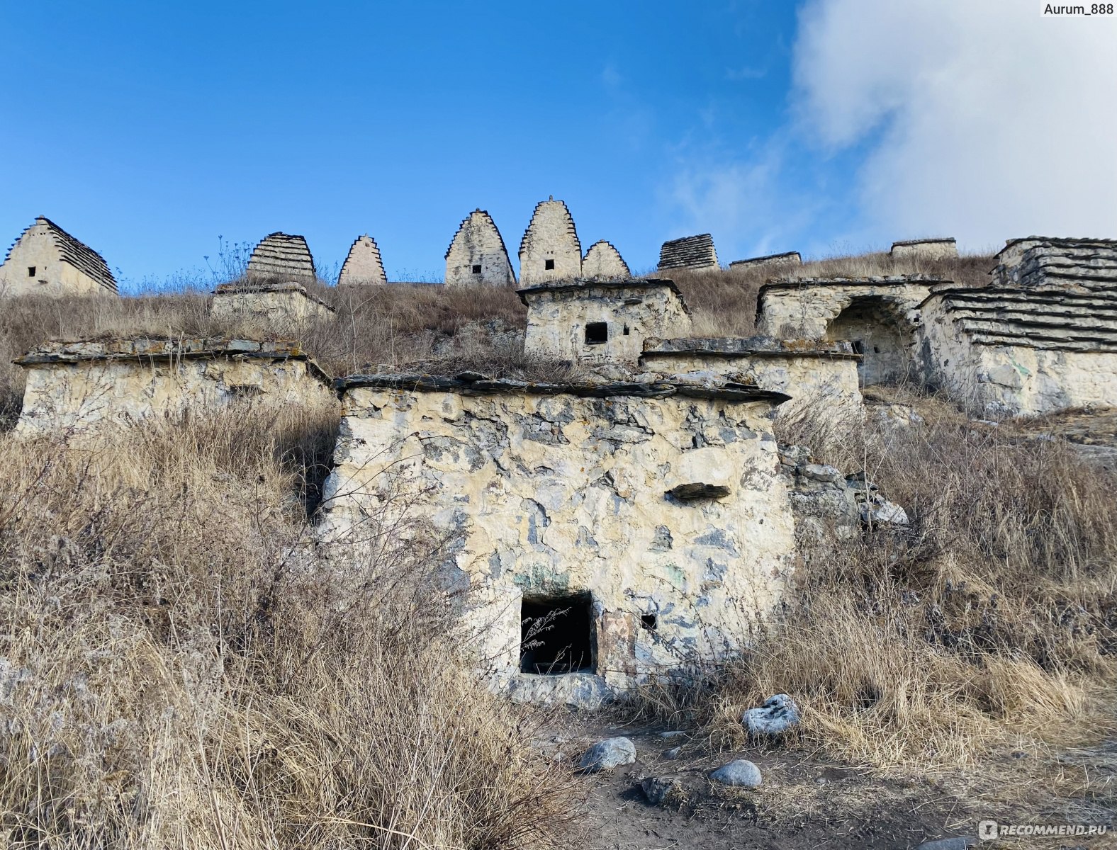 Северная осетия город мертвых карта