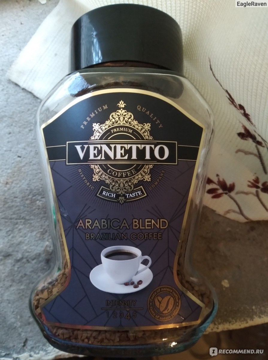 Кофе OOO "Инстанта Рус" Venetto Arabica Blend Brazilian Coffee ...