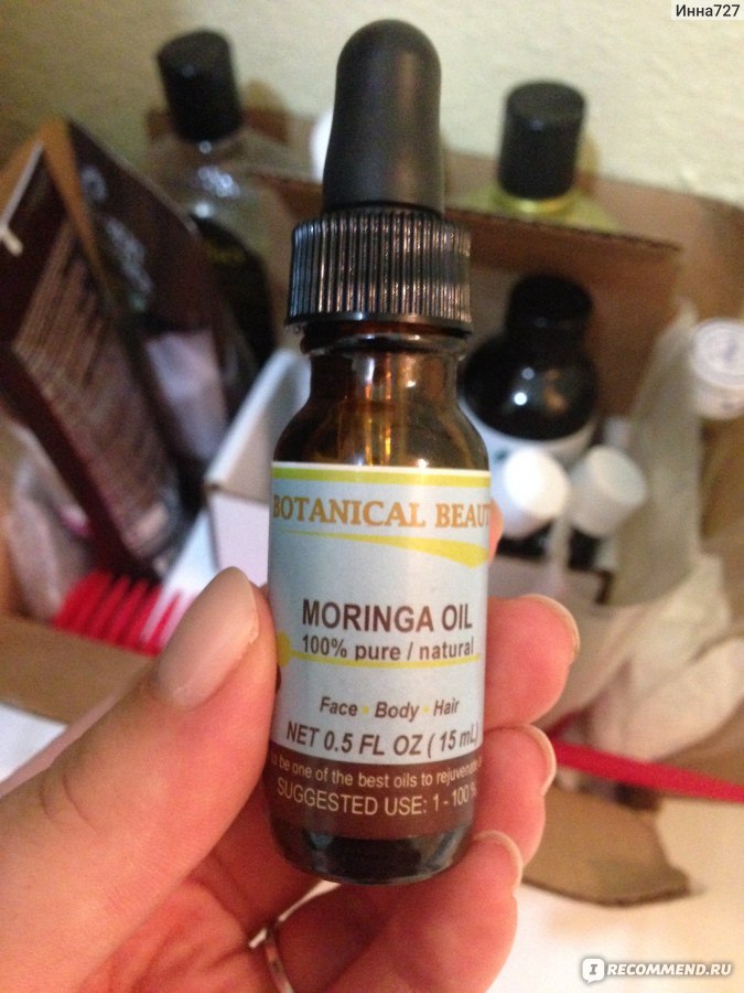 Масло для лица Botanical beauty Moringa oil моринги - «Два года ...