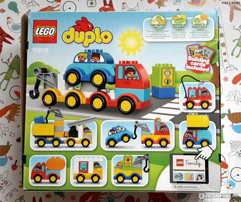 Конструктор LEGO Duplo 10816 Мои первые машинки фото