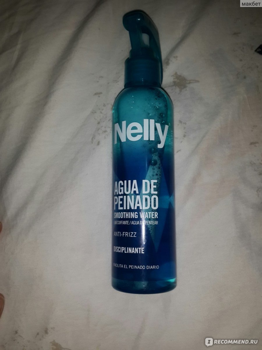 Спрей для волос Nelly Agua de peinado - «Неоднозначное средство » | отзывы