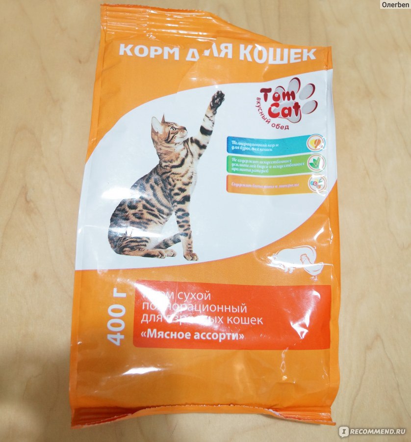 Доклад: Сухие корма в питании кошек