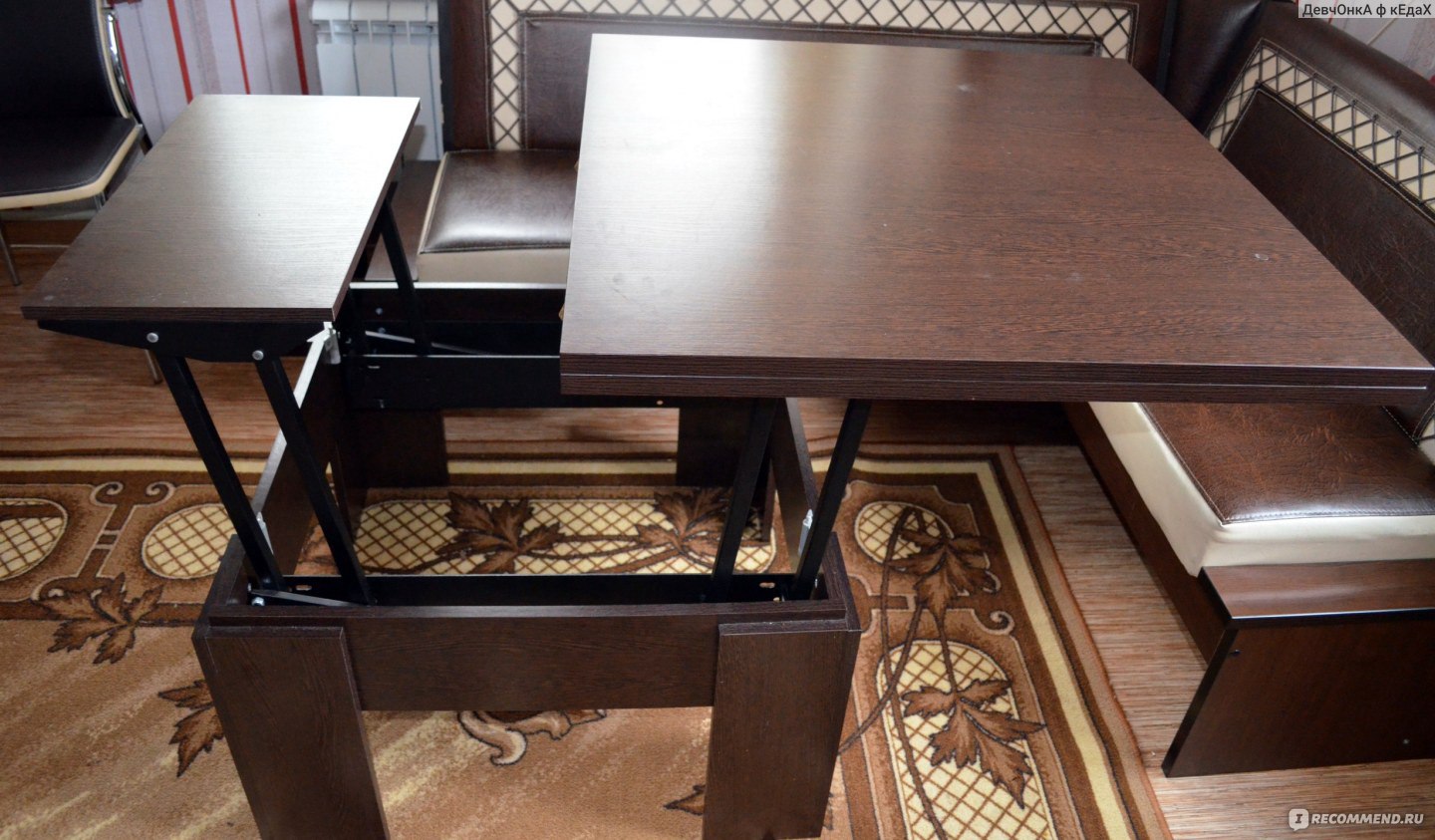 Как разобрать стол трансформер из много мебели