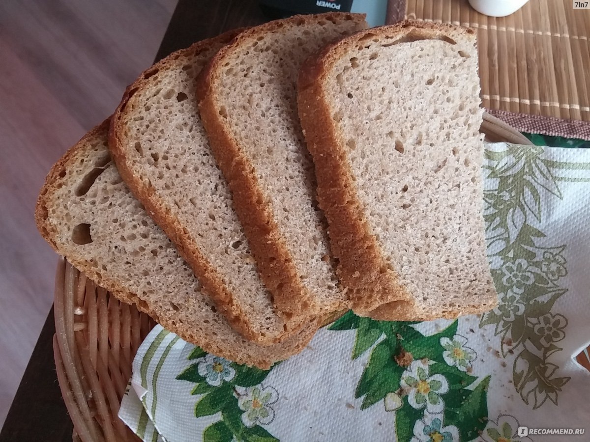 Хлеб серый бездрожжевой