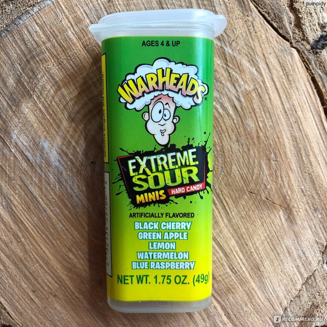 Конфеты Impact Confections WarHeads Extreme Sour - «Кислых необычных конфет  не хотите? Реально ли то, что они просто супер-нереально кислые?» | отзывы