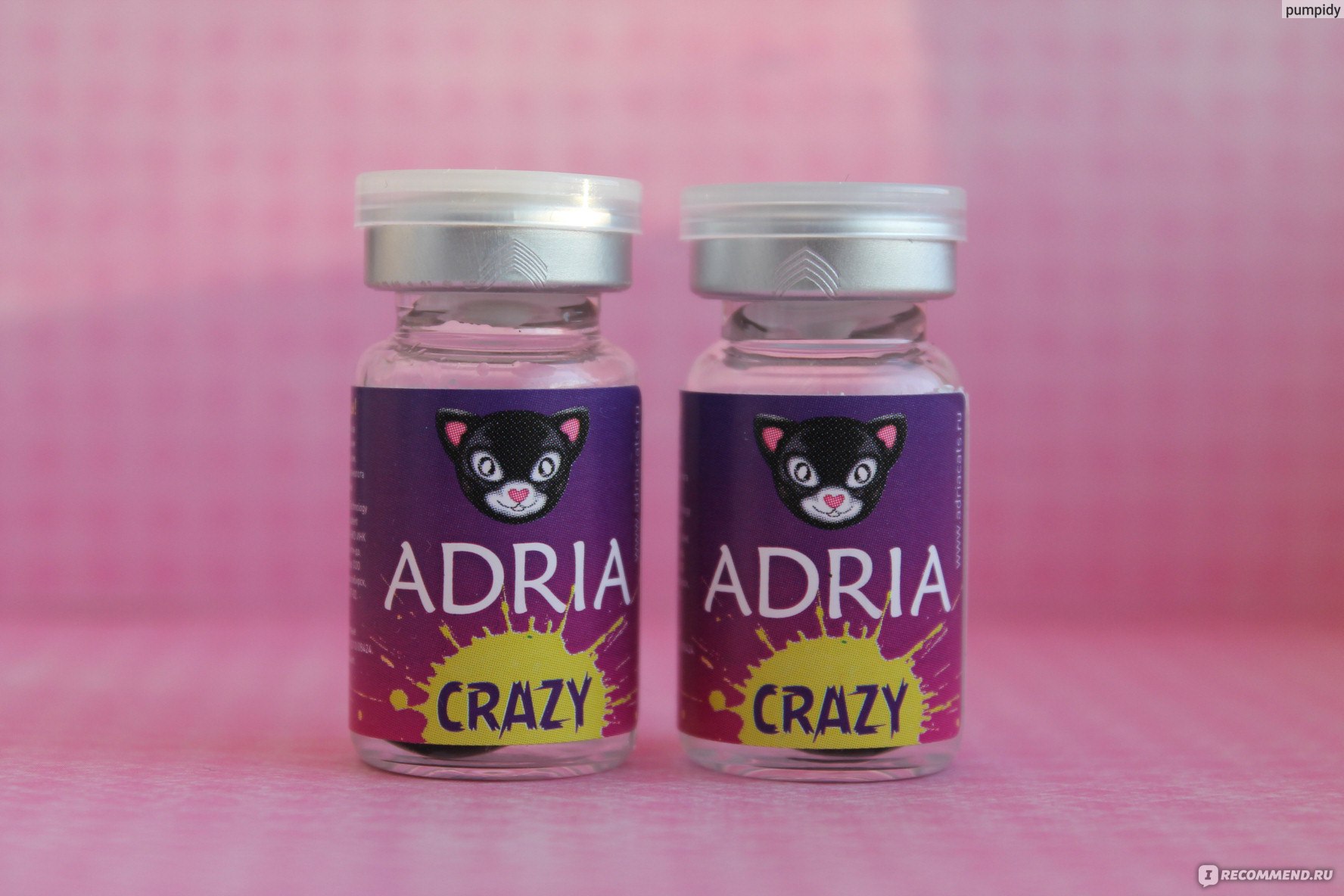 Контактные линзы цветные ADRIA Crazy фото