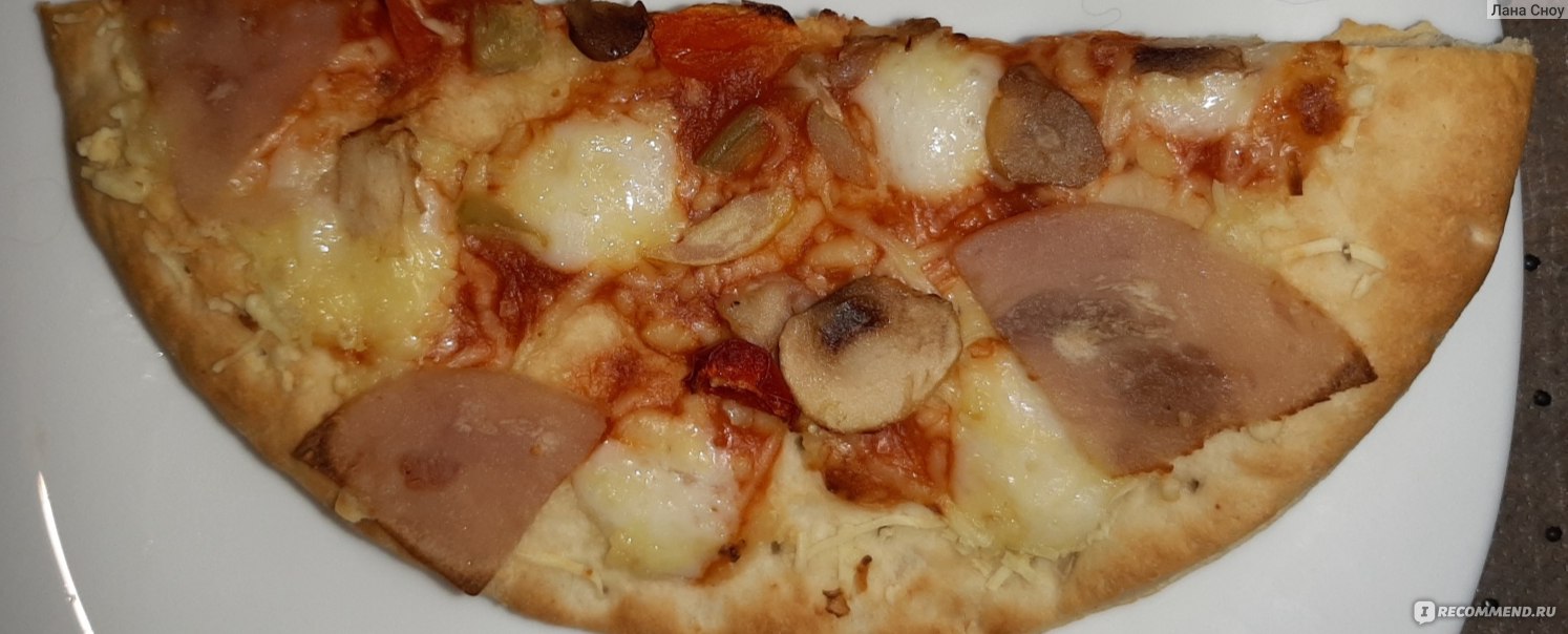 Замороженная пицца 365 дней С ветчиной и грибами фото