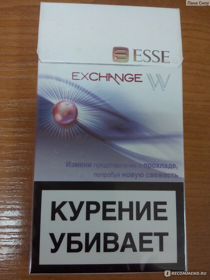 Сигареты Esse Exchange W фото