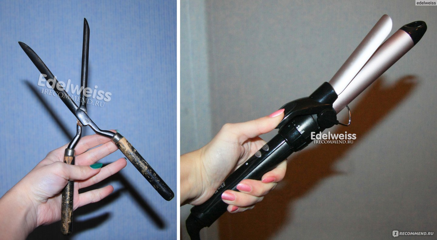 Щипцы для волос Babyliss C325E - «Как выбрать плойку, подходящую именно  вам? Разбираемся в диаметрах, покрытиях, температурных режимах,  аксессуарах. Лайфхаки для стойких локонов. ФОТО разных укладок, ДО и  ПОСЛЕ.» | отзывы