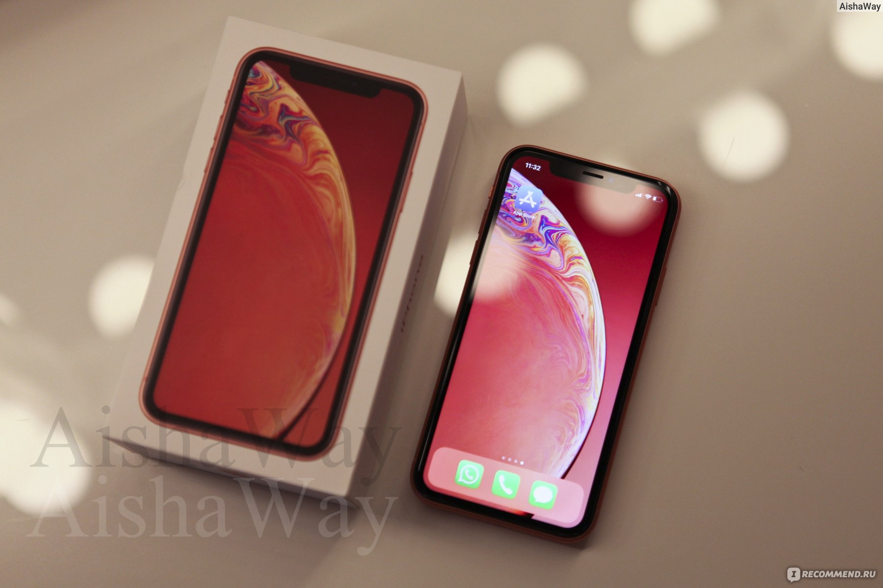 Смартфон Apple iPhone XR - «Коралловое безумие! Отзыв 