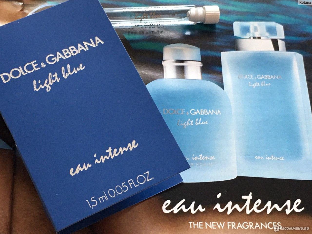 Dolce Gabbana Light Blue фланкеры