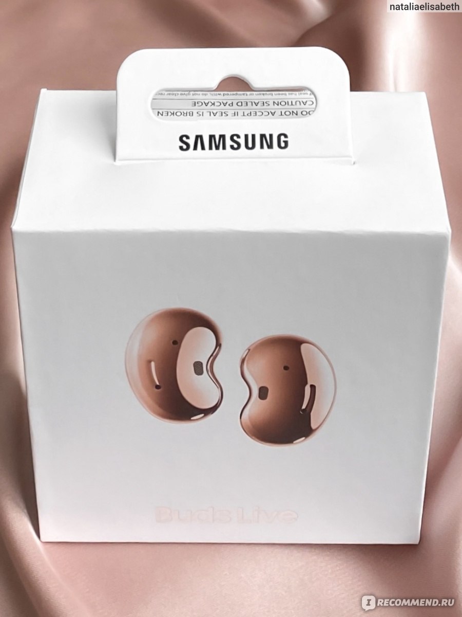 Беспроводные наушники Samsung Galaxy Buds Live фото